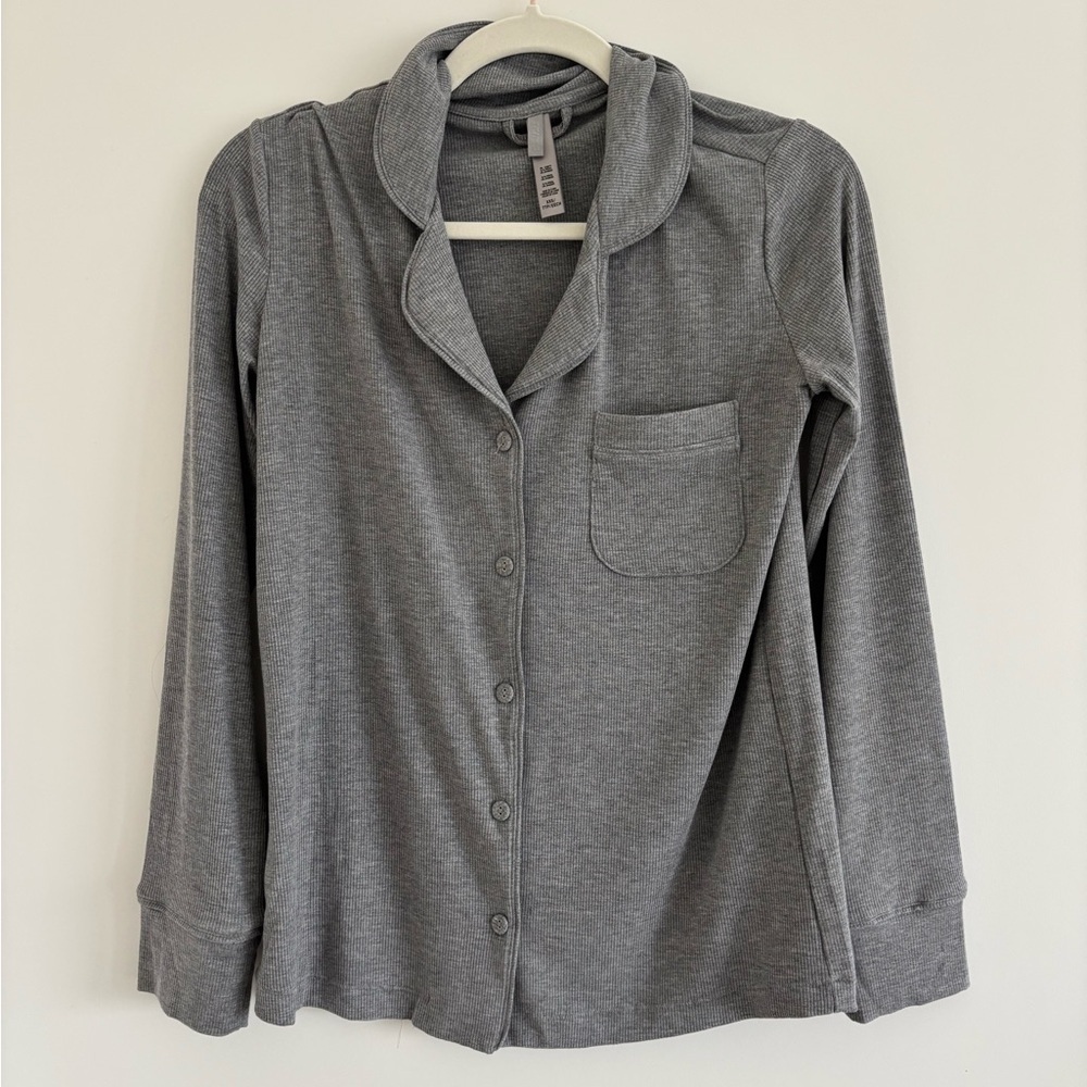 SKIMS long sleeve pajama top